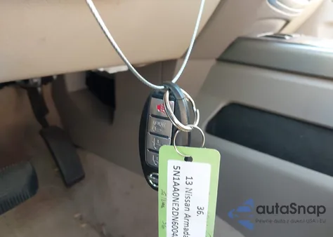 2013 Nissan Armada Platinum z USA, uszkodzony, nr VIN 5N1AA0NE2DN600481